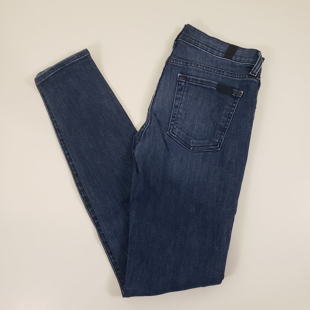 7 for All Mankind denim jeans with stripe size 26